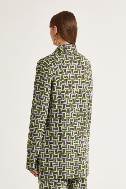 Maliparmi NEW JACQUARD JACKE Grün JD647678208 Maliparmi NEW JACQUARD JACKE Grün JD647678208