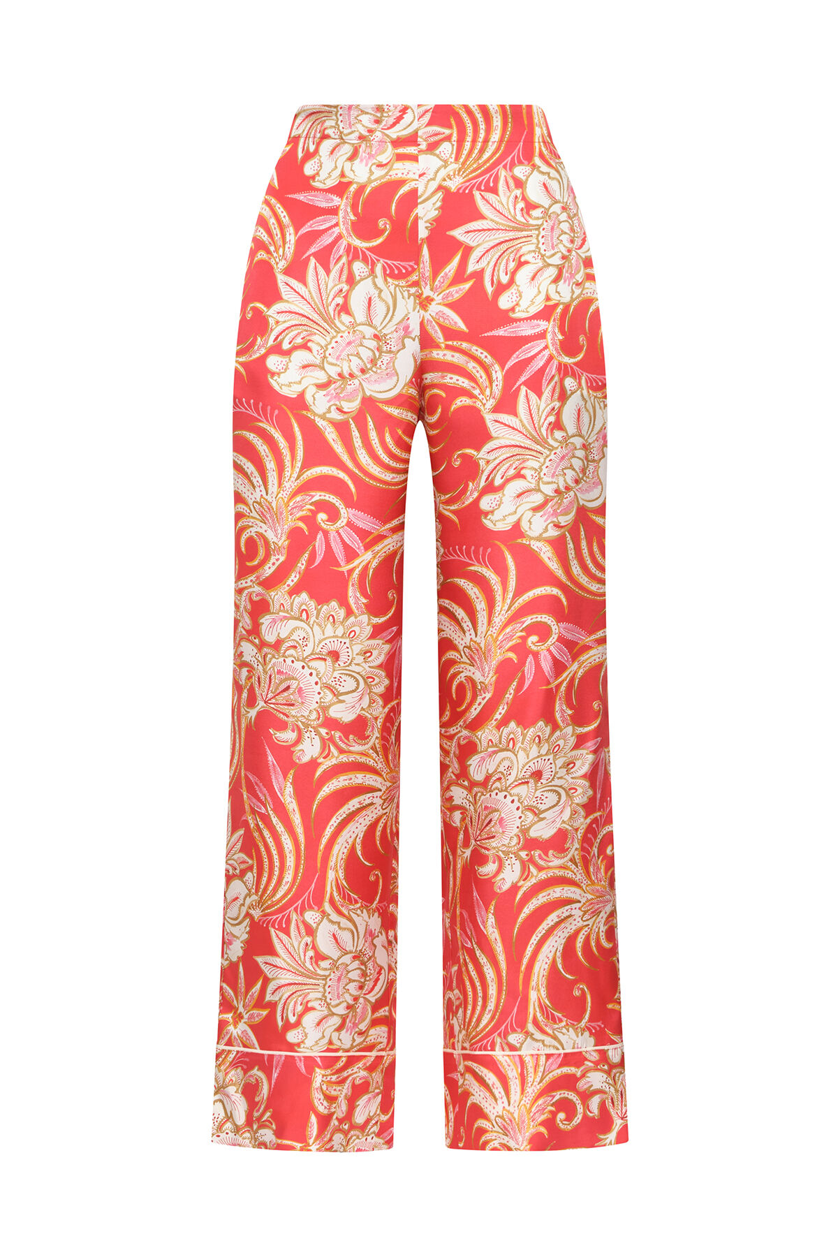 Malìparmi COLLECTION PRINT TROUSERS Red JH807631027