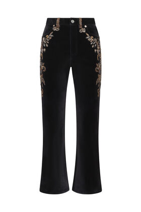 Maliparmi VELVET LUX HOSE Schwarz JH808861059 Maliparmi VELVET LUX HOSE Schwarz JH808861059