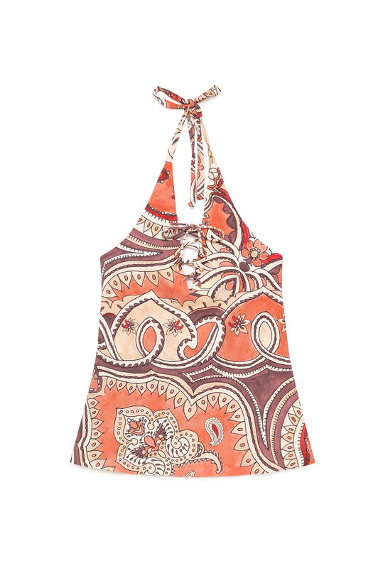 Malìparmi HIPPIE LOTUS TOP Salmón JP555970671 Malìparmi HIPPIE LOTUS TOP Salmón JP555970671