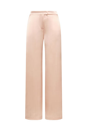 Malìparmi SHINY CADY TROUSERS Light Pink JH807550631