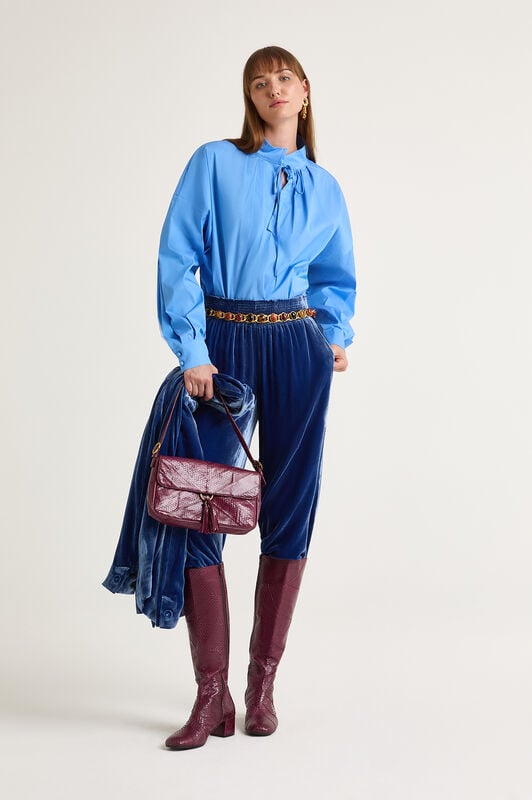 Maliparmi SPARKLE POPELINE HEMD Kobaltblau JM556915214 Maliparmi SPARKLE POPELINE HEMD Kobaltblau JM556915214