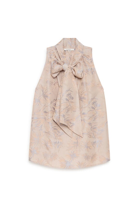 Malìparmi BREEZE D'ÉTÉ TOP Beige JP555850670 Malìparmi BREEZE D'ÉTÉ TOP Beige JP555850670