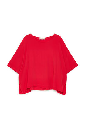 Malìparmi CAMICIA FLUID CREPE Corallo JM440050672