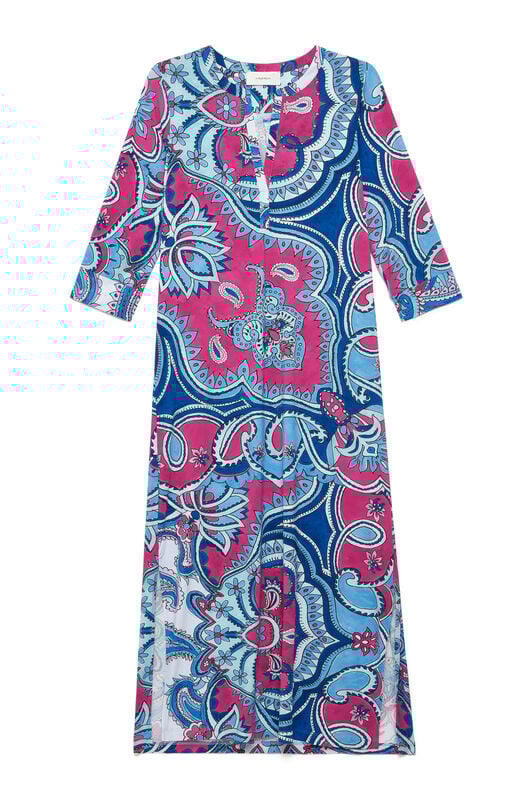 Malìparmi HIPPIE LOTUS DRESS Light Blue JF667370671