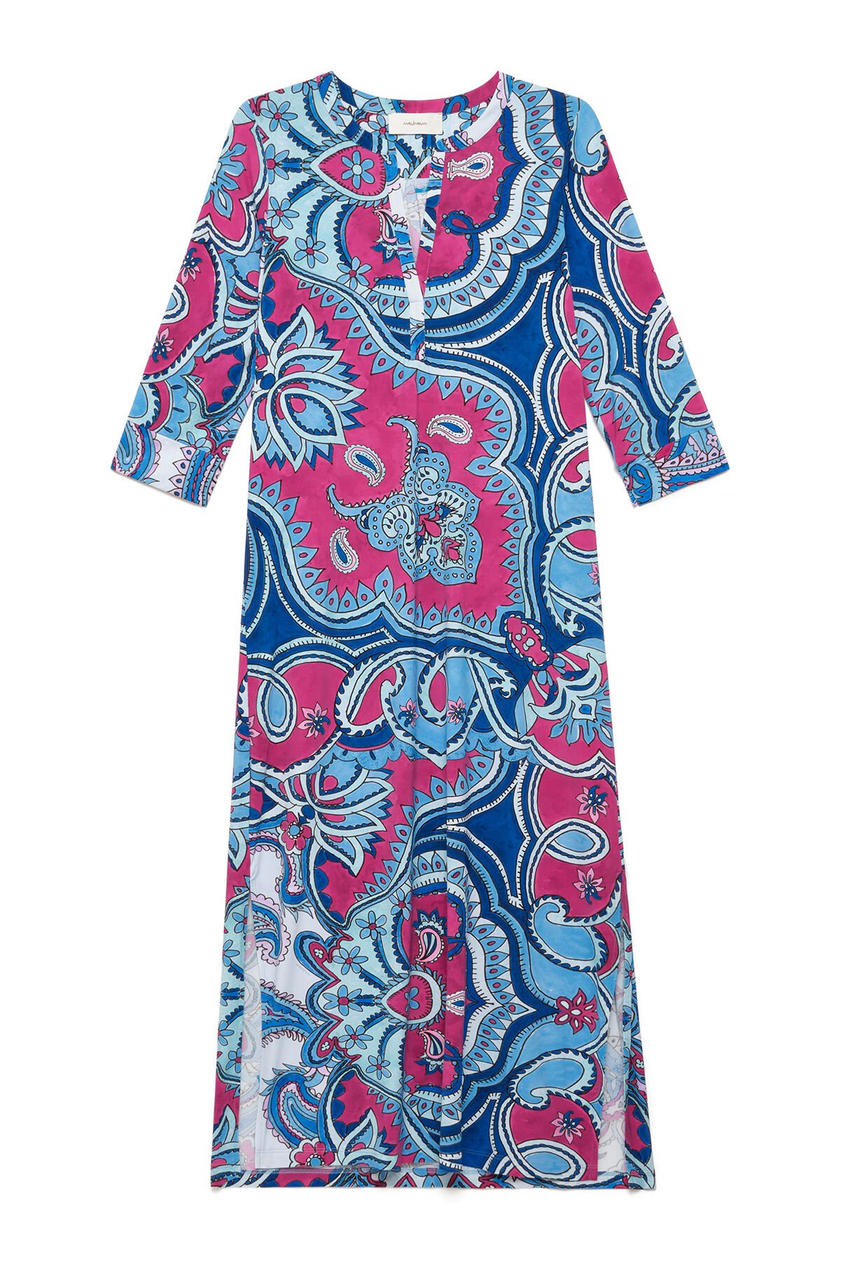 Malìparmi HIPPIE LOTUS DRESS Light Blue JF667370671