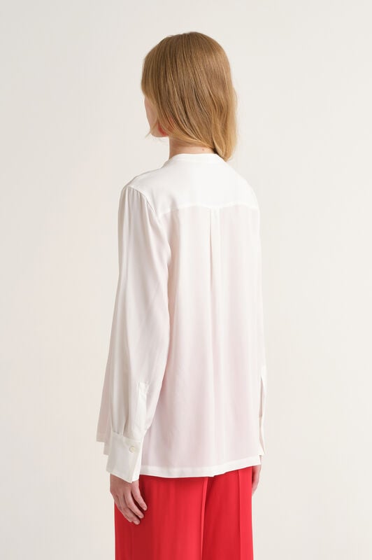 Malìparmi FLUID CREPE SHIRT NaturalWhite JM103350672