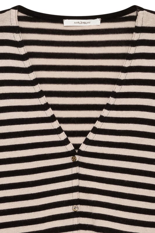 Maliparmi CARDIGAN SOFT TOUCH Nero JN371270538