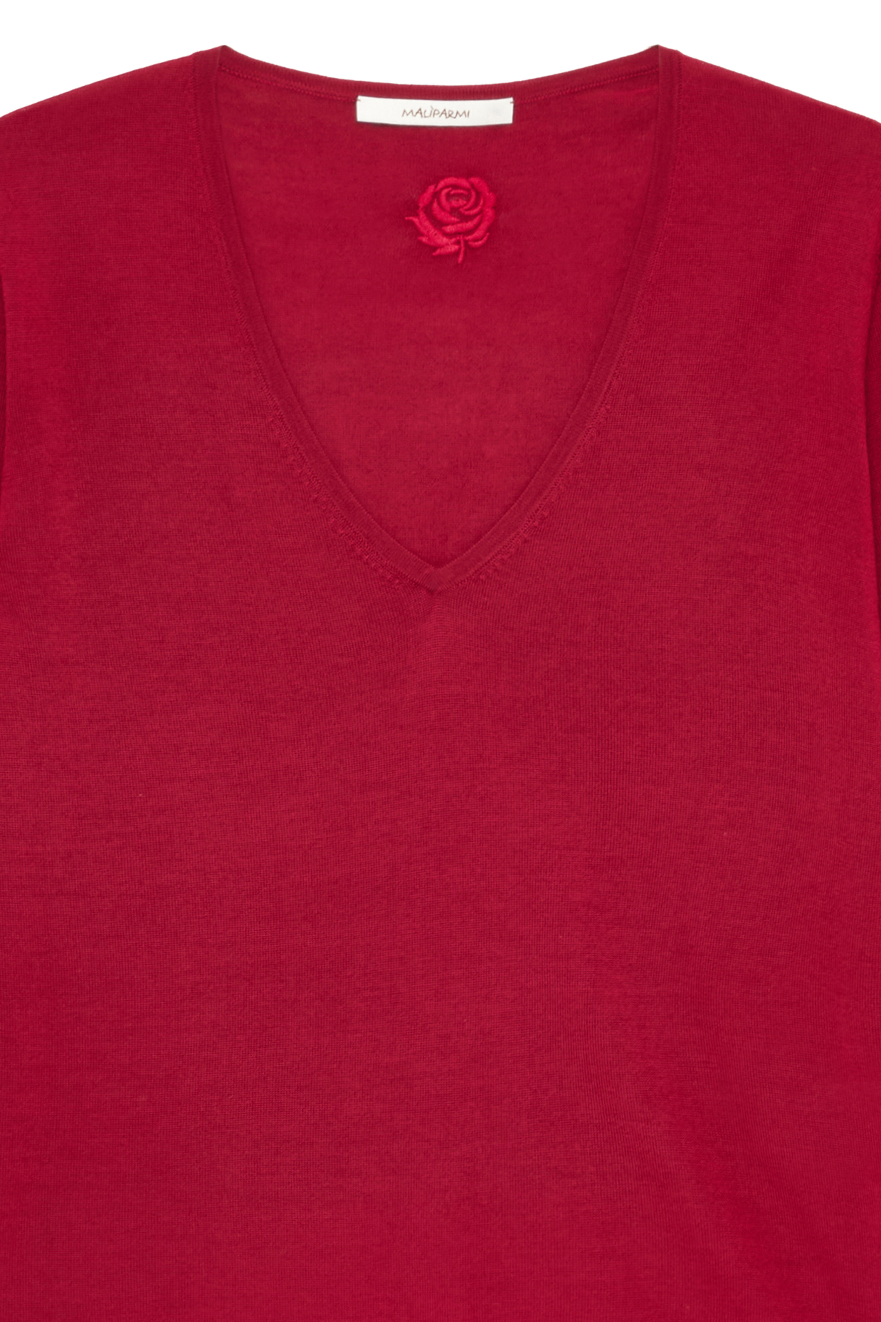 Maliparmi MAGLIA COLOURS OF THE WORLD Cremisi JQ512474230 Maliparmi MAGLIA COLOURS OF THE WORLD Cremisi JQ512474230