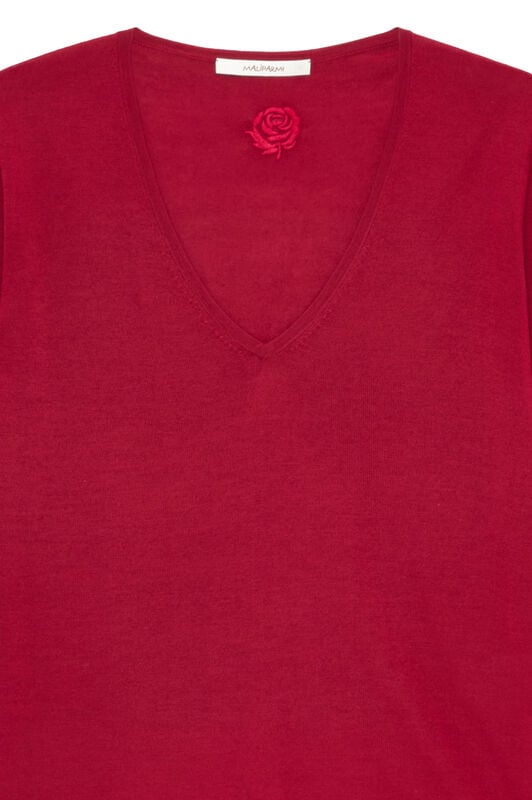 Maliparmi MAGLIA COLOURS OF THE WORLD Cremisi JQ512474230 Maliparmi MAGLIA COLOURS OF THE WORLD Cremisi JQ512474230