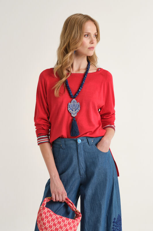 Malìparmi COLOURS OF THE WORLD PULLOVER Koralle JQ507878074