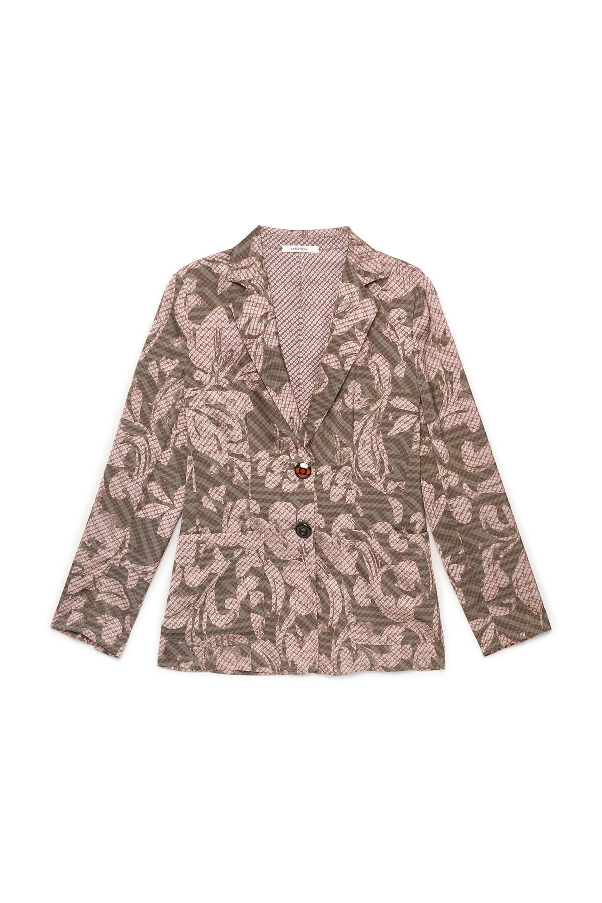 Maliparmi SWEET FOLIAGE BLAZER Pink JD649150688 Maliparmi SWEET FOLIAGE BLAZER Pink JD649150688