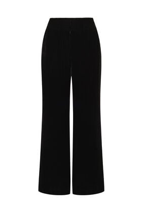 Maliparmi VELVET FLOW TROUSER Black JH809362026