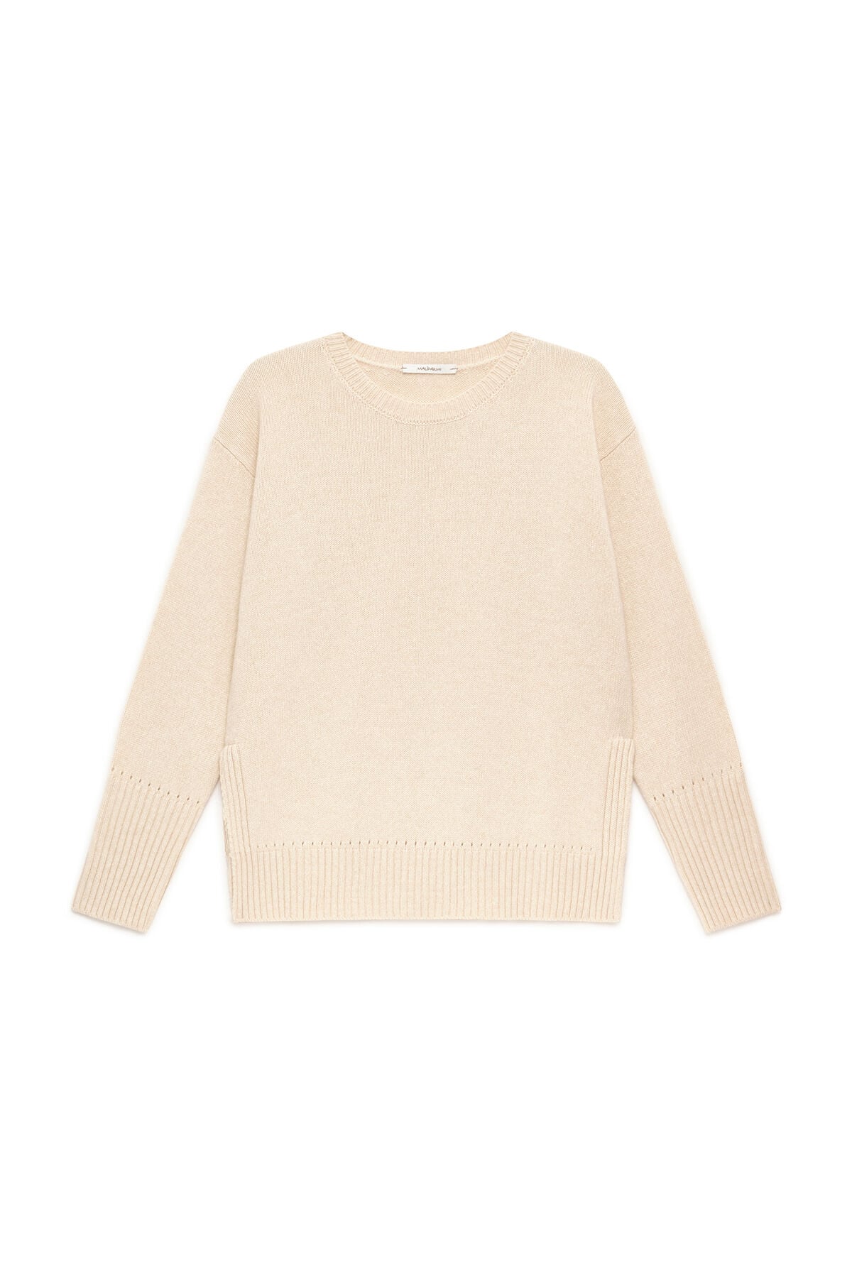 Maliparmi CASHMERE MERINOS KNIT Dew White JQ511474315 Maliparmi CASHMERE MERINOS KNIT Dew White JQ511474315
