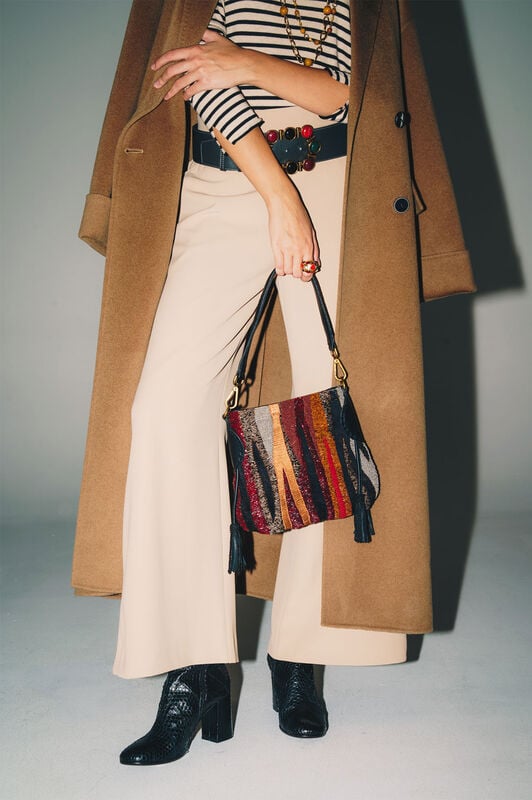 Maliparmi BORSA PICCOLA A SPALLA FLAME EMBROIDERY Multicolor BF000907235 Maliparmi BORSA PICCOLA A SPALLA FLAME EMBROIDERY Multicolor BF000907235