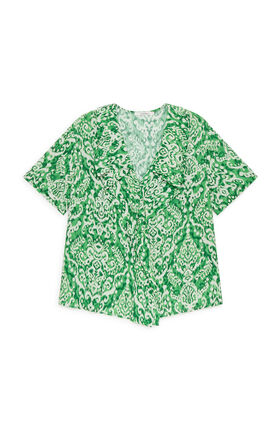 Malìparmi DREAMSCAPE IKAT TOP Green JP556750671