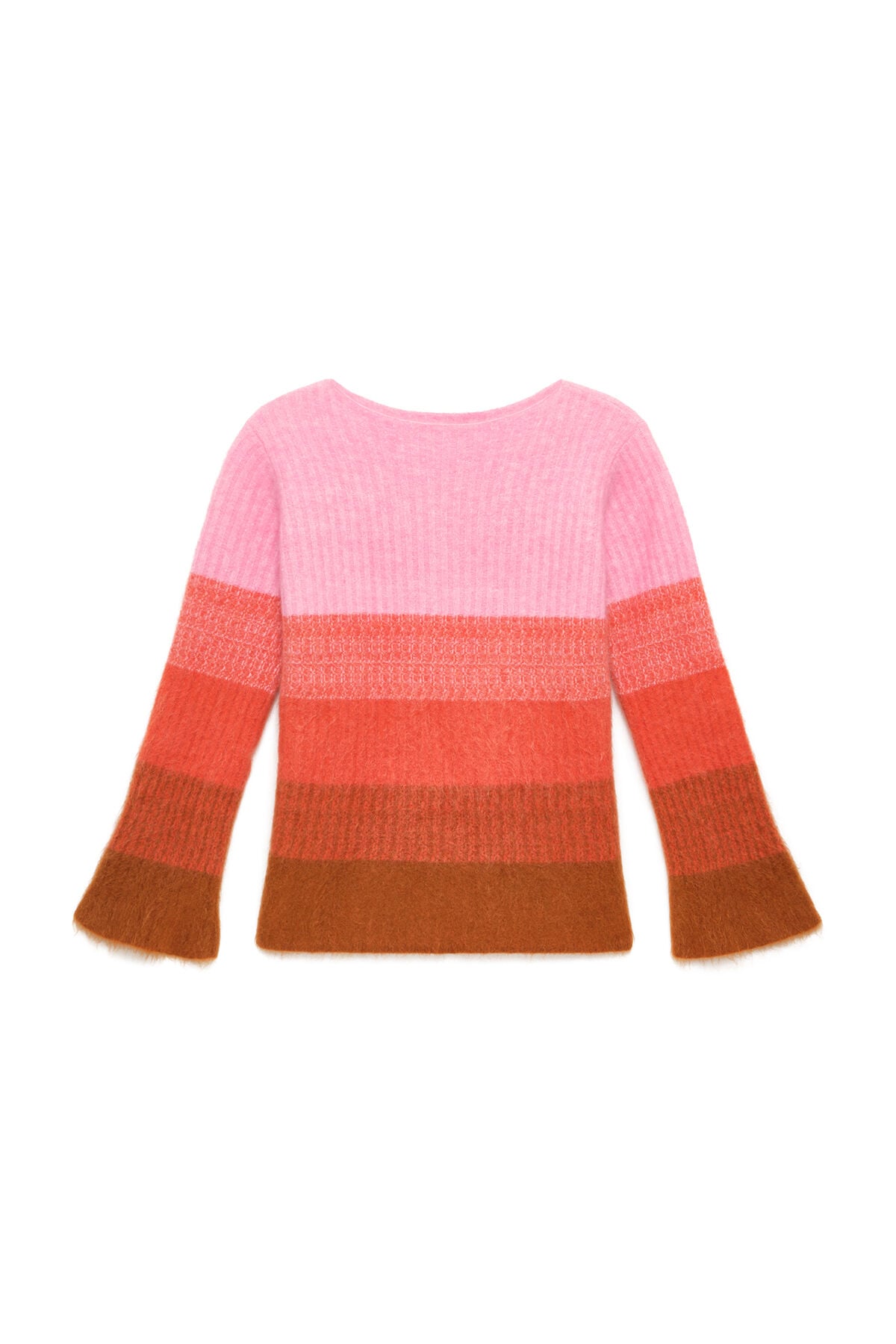 Maliparmi WOOL WINTER SUNSET KNIT Brown JQ513078217 Maliparmi WOOL WINTER SUNSET KNIT Brown JQ513078217