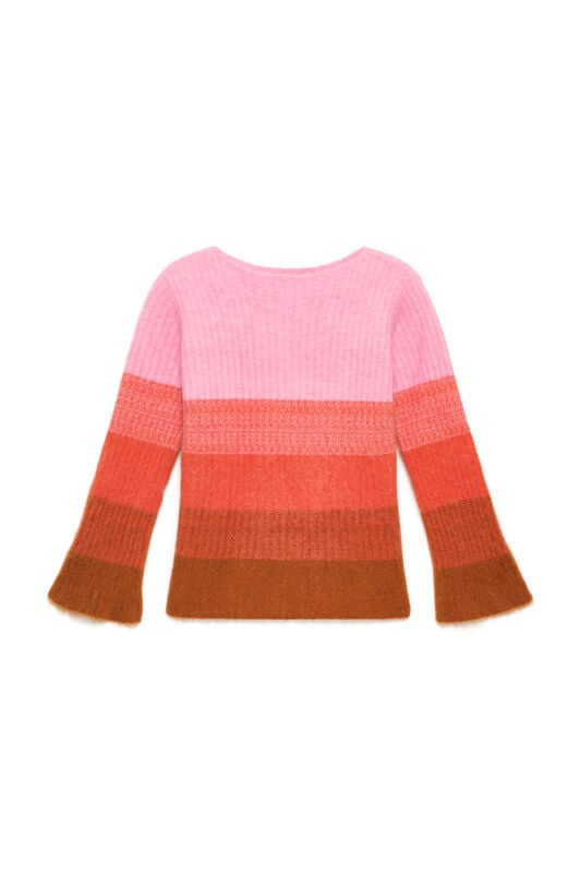 Maliparmi WOOL WINTER SUNSET KNIT Brown JQ513078217 Maliparmi WOOL WINTER SUNSET KNIT Brown JQ513078217