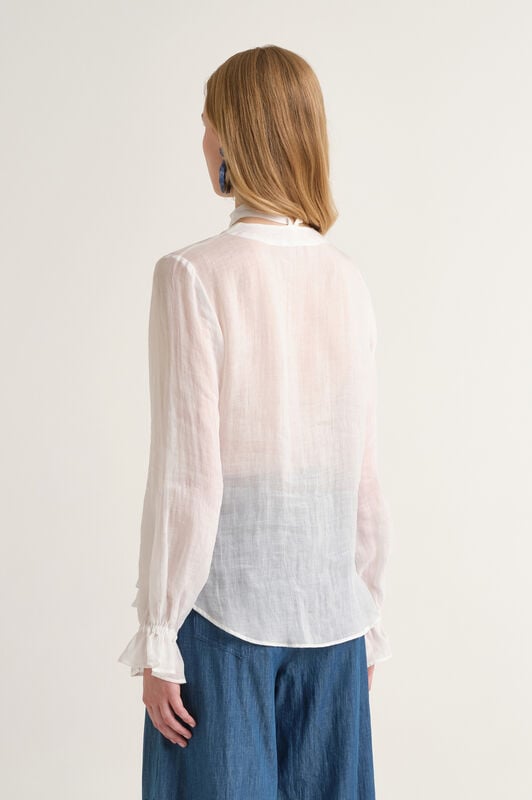 Malìparmi LIGHT RAMIE' HEMD Naturweiß JM558340103