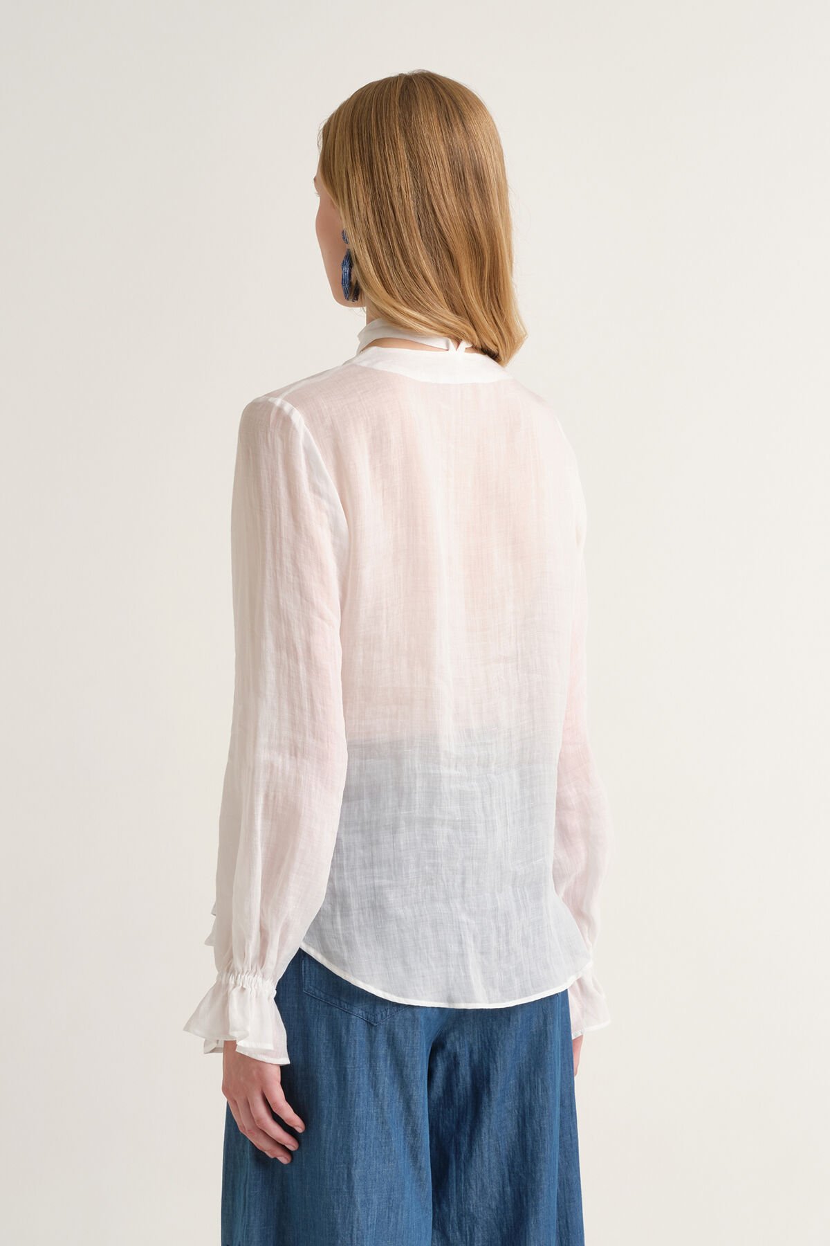 Malìparmi LIGHT RAMIE' HEMD Naturweiß JM558340103