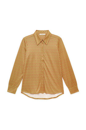 Maliparmi MICRO PRINT JERSEY SHIRT Acid Green JM556470654 Maliparmi MICRO PRINT JERSEY SHIRT Acid Green JM556470654