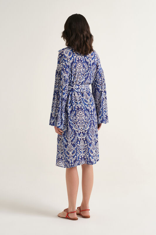 Malìparmi DREAMSCAPE IKAT DRESS Blue JF672050671