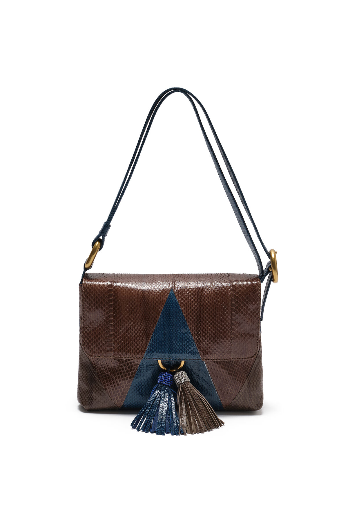 Maliparmi BAGUETTE PATCHWORK SPIRIT Blu BT001501575 Maliparmi BAGUETTE PATCHWORK SPIRIT Blu BT001501575
