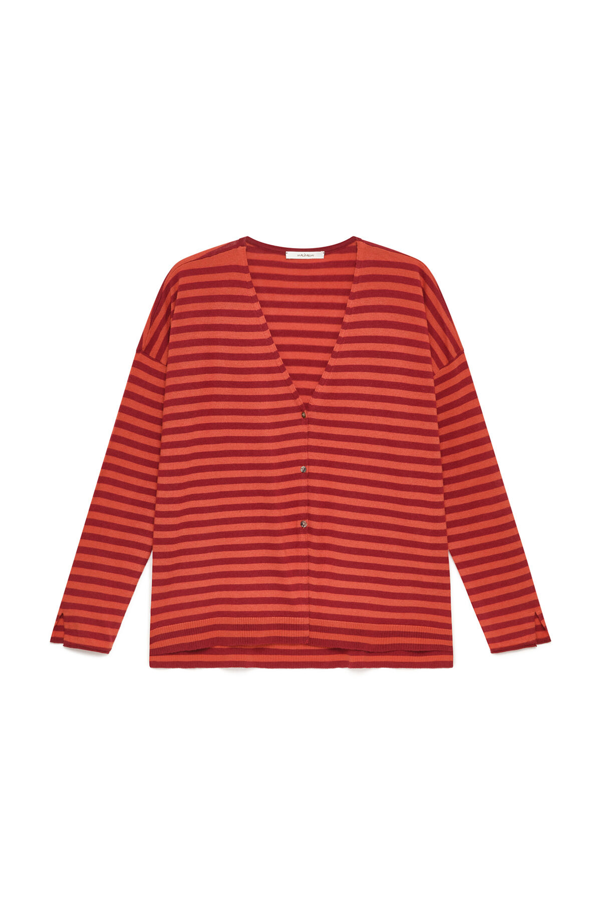 Maliparmi SOFT TOUCH CARDIGAN Orange JN371270538 Maliparmi SOFT TOUCH CARDIGAN Orange JN371270538