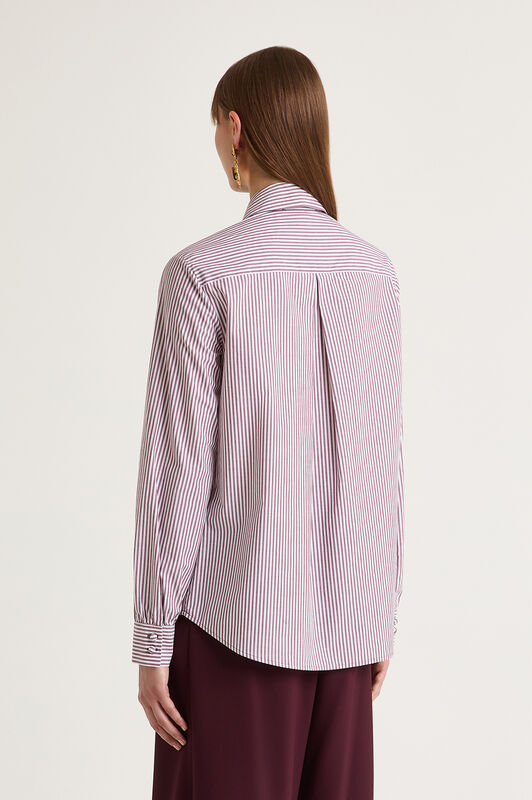 Maliparmi POP STRIPES HEMD Bordeaux JM556415212 Maliparmi POP STRIPES HEMD Bordeaux JM556415212