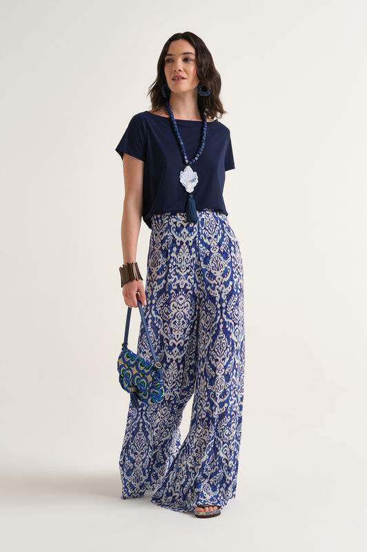 Malìparmi DREAMSCAPE IKAT PANTALON Bleu JH806850671
