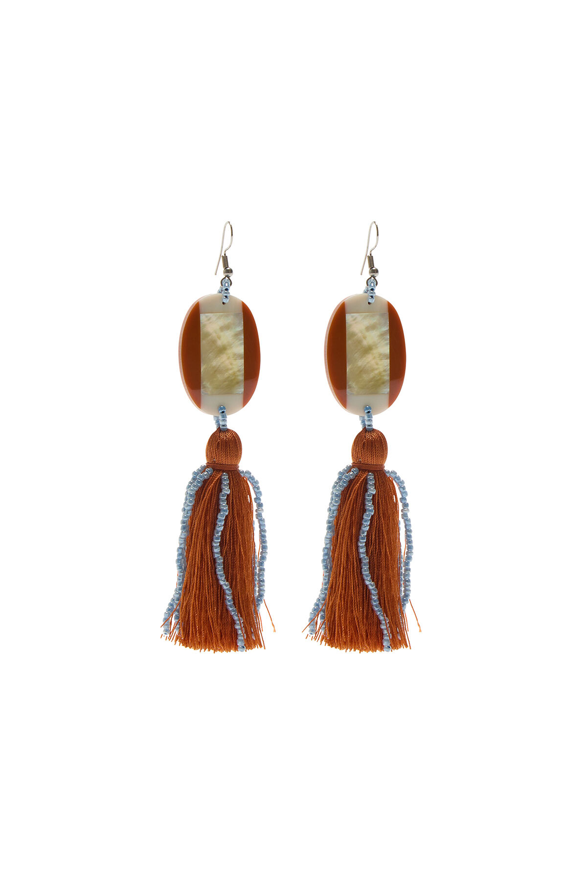 Malìparmi ELEGANT STONE EARRINGS Brown TR002191259