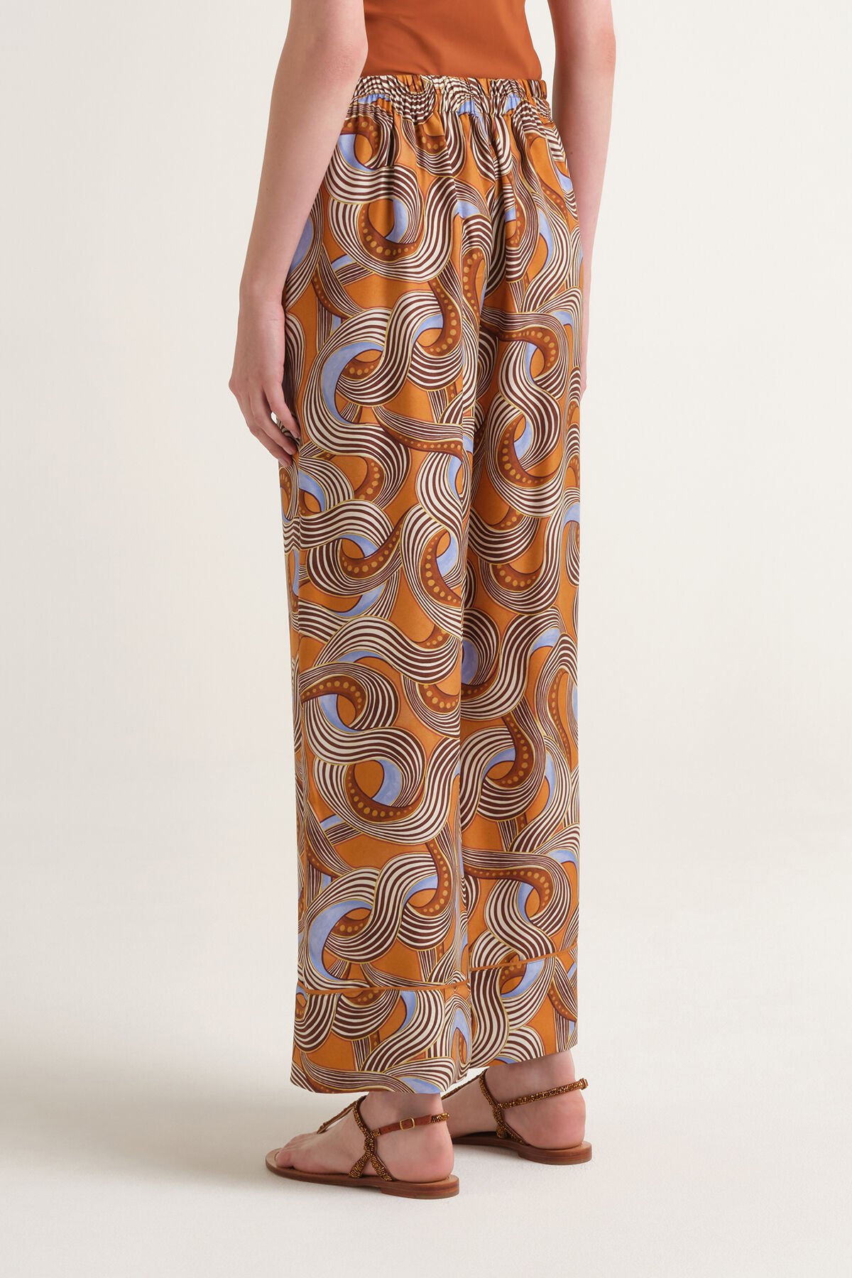 Malìparmi COLLECTION PRINT HOSE Leder JH807631027 Malìparmi COLLECTION PRINT HOSE Leder JH807631027