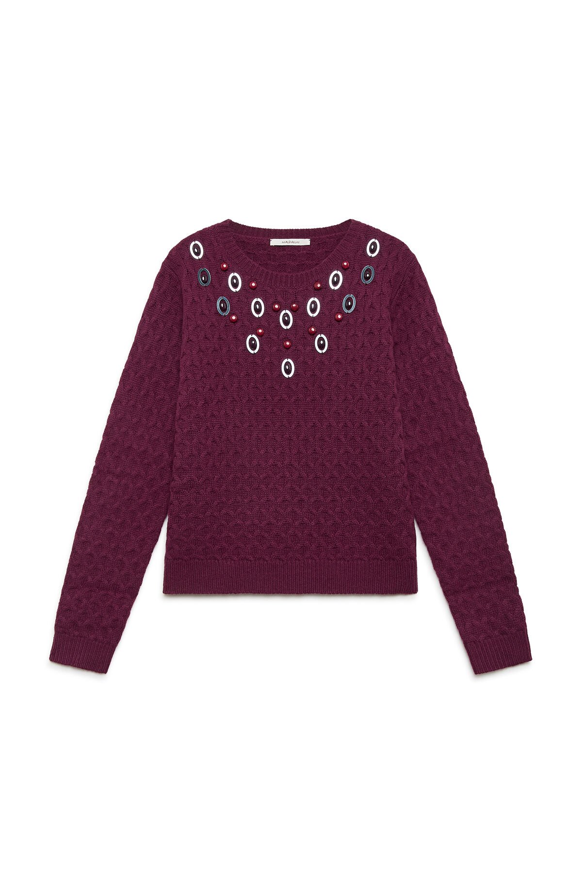 Maliparmi MAGLIA JEWEL WOOL Mosto JQ510578201