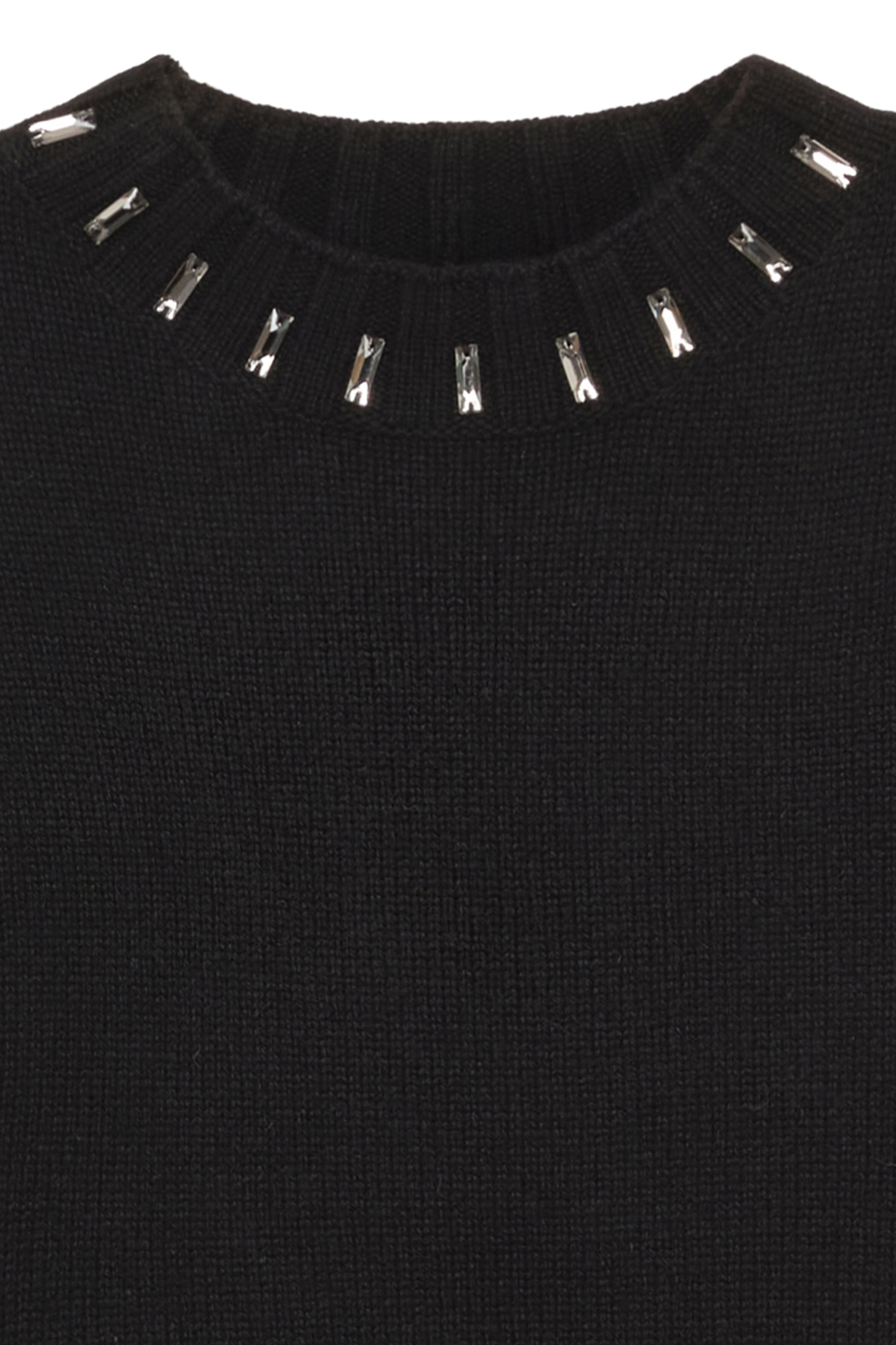 Maliparmi MAGLIA WOOL EMBROIDERY Nero JQ512875100 Maliparmi MAGLIA WOOL EMBROIDERY Nero JQ512875100