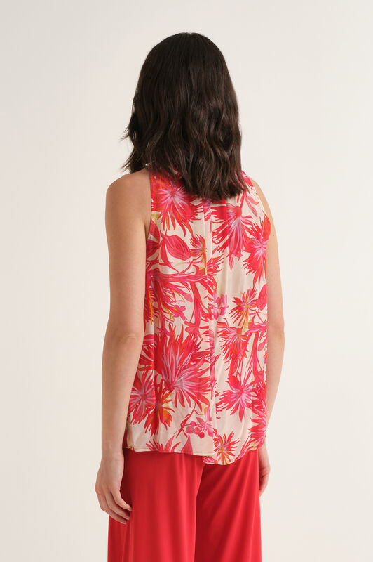 Malìparmi BOTANICAL JUNGLE TOP Red JP555850663