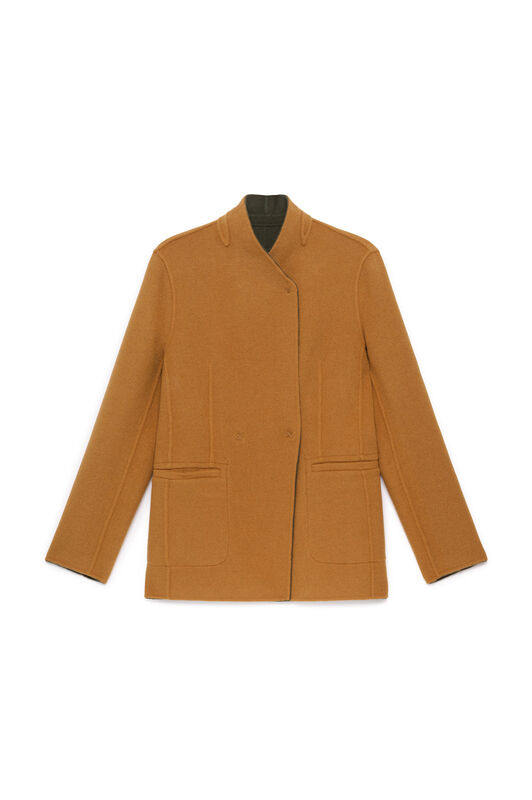 Maliparmi GIACCONE DOUBLE WOOL Giallo JA536320276