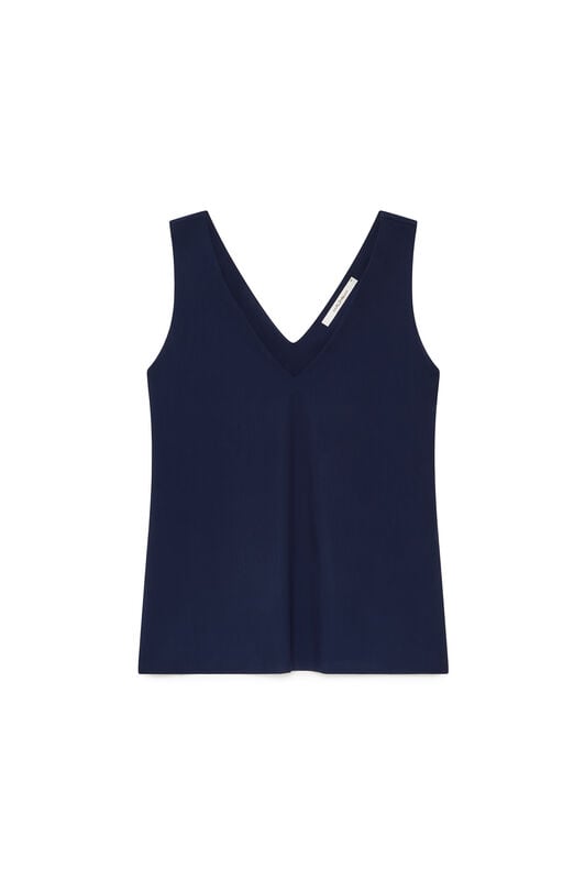 Malìparmi SOFT JERSEY TOP NavyBlue JP556470210