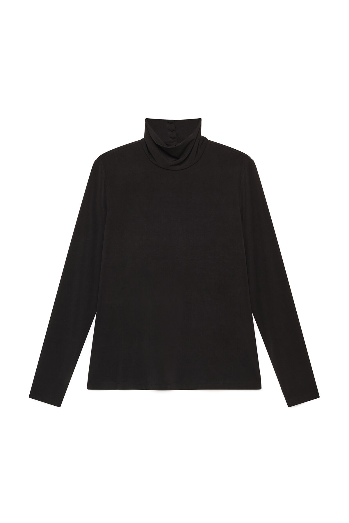 Maliparmi TECNO JERSEY T-SHIRT Schwarz JK028570226 Maliparmi TECNO JERSEY T-SHIRT Schwarz JK028570226