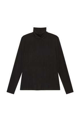 Maliparmi TECNO JERSEY T-SHIRT Schwarz JK028570226 Maliparmi TECNO JERSEY T-SHIRT Schwarz JK028570226
