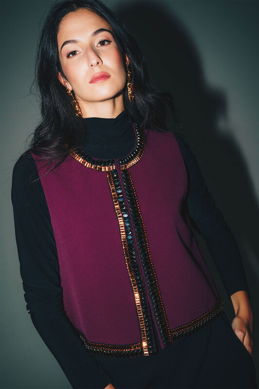 Maliparmi GILET DISCO CADY Mosto JE112550657