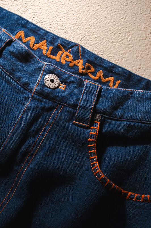 Maliparmi DENIM CRAFTS TROUSERS Dark Blue JH804010206 Maliparmi DENIM CRAFTS TROUSERS Dark Blue JH804010206