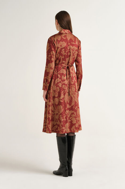 Maliparmi SWEET FOLIAGE DRESS Red JF673150688
