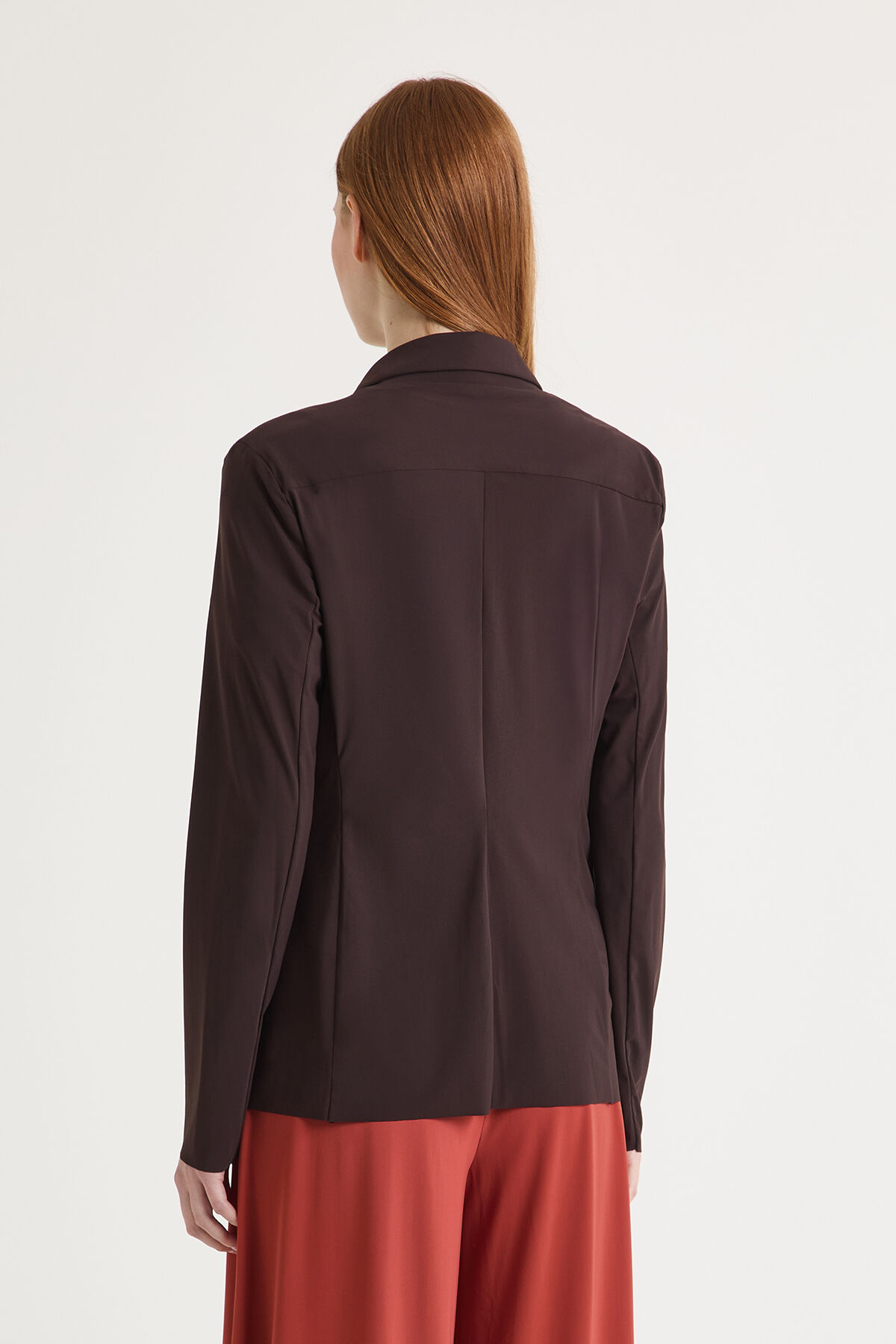 Malìparmi SOFT JERSEY JACKE Dunkelbraun JD646570210