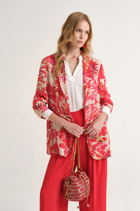 Malìparmi GIACCA BOTANICAL JUNGLE Rosso JD005950663