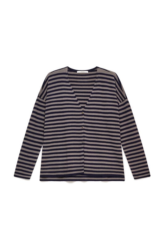 Maliparmi SOFT TOUCH CARDIGAN Blue JN371270538 Maliparmi SOFT TOUCH CARDIGAN Blue JN371270538