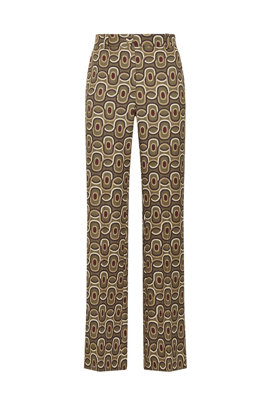 Maliparmi ROLLING CHAIN TROUSERS Green JH105060169