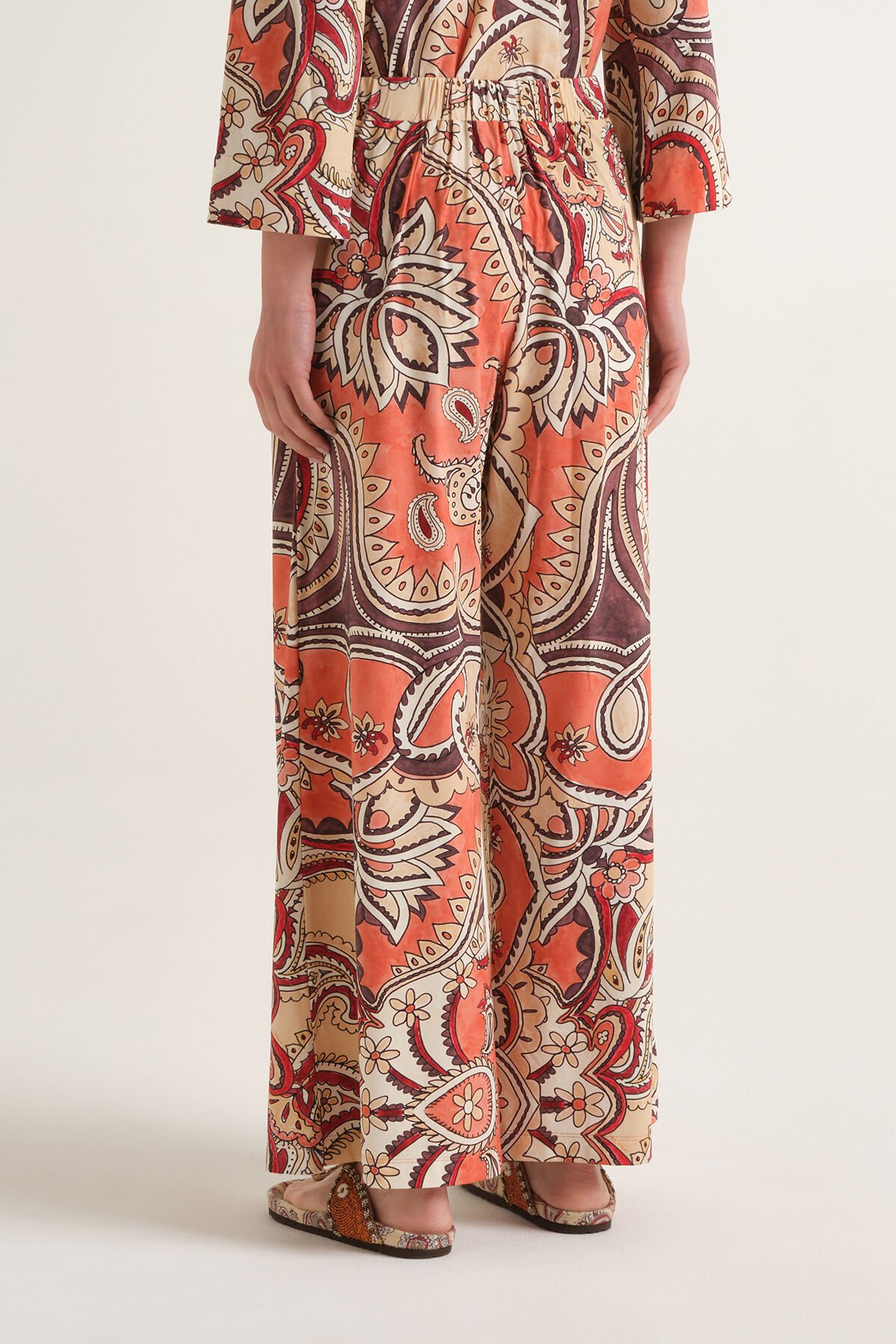 Malìparmi HIPPIE LOTUS TROUSERS Salmon JH805370671