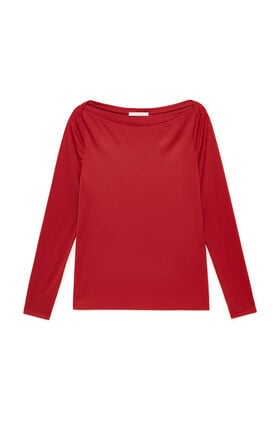 Maliparmi PLANE POLY JERSEY T-SHIRT Crimson JK025770683 Maliparmi PLANE POLY JERSEY T-SHIRT Crimson JK025770683