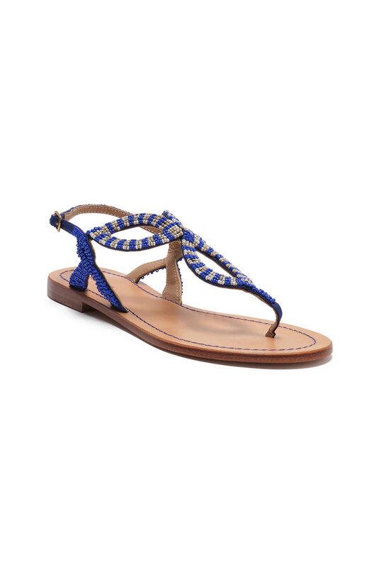 Malìparmi FLORAL SPIN SANDALE Bleu SX096991273