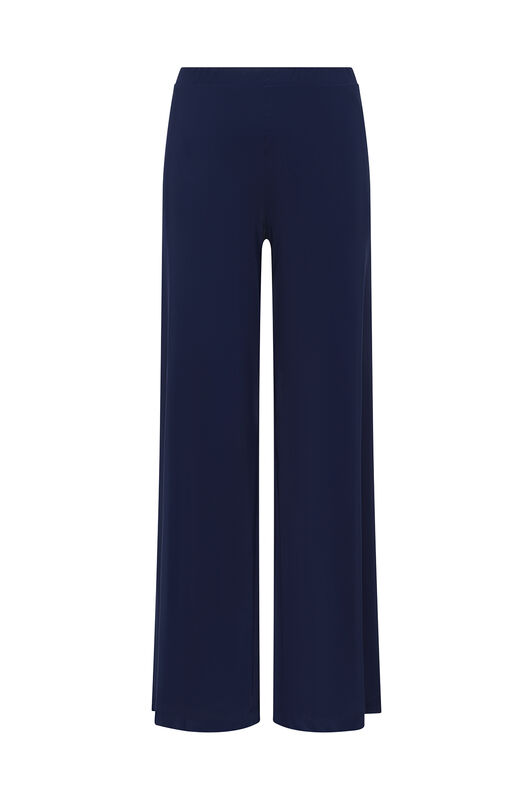 Malìparmi SOFT JERSEY TROUSERS NavyBlue JH753070210